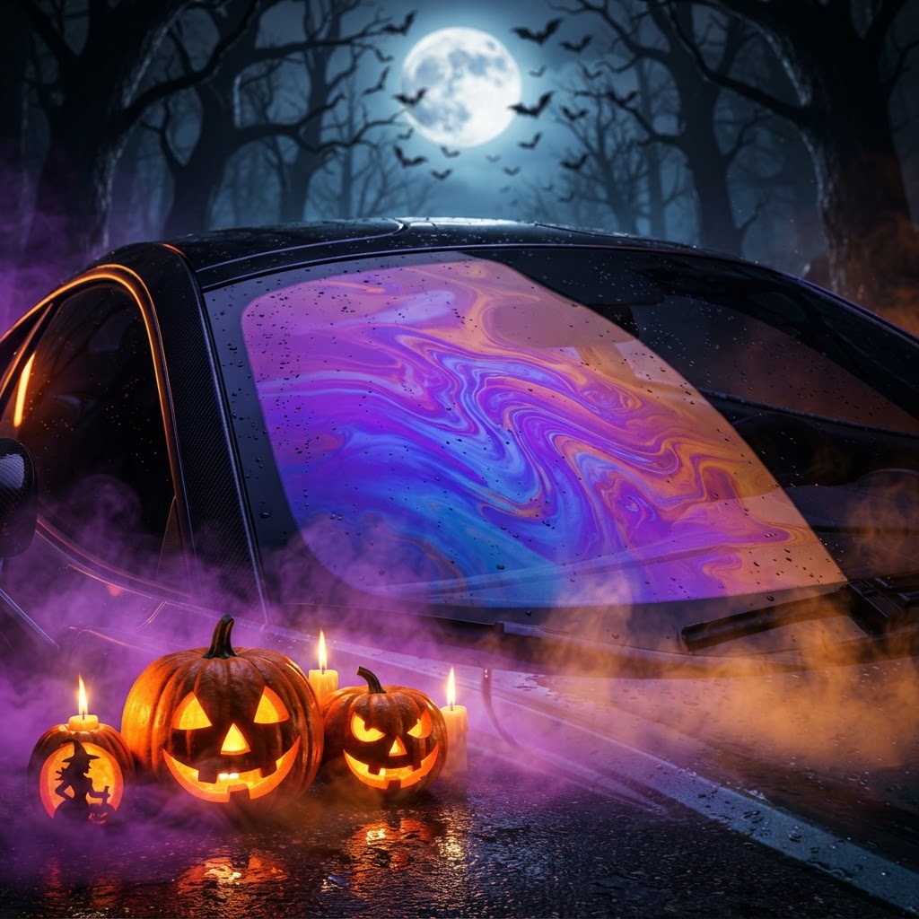 Halloween Freeglass Octobre 2026 : pare-brise irisé effet athermique offert, valeur 199€