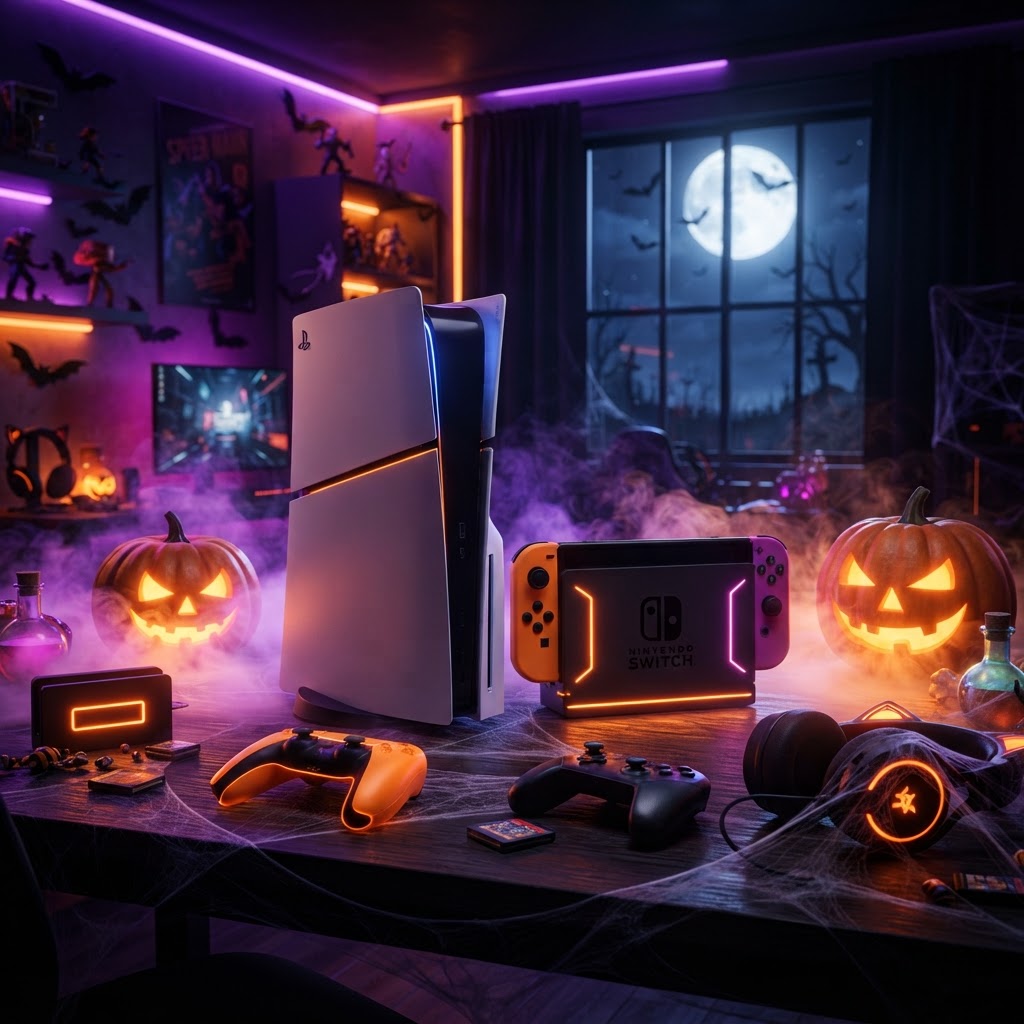 Halloween Freeglass Octobre 2026 : 2 pare-brises remplacés = PlayStation 5 ou Nintendo Switch 2 offerte