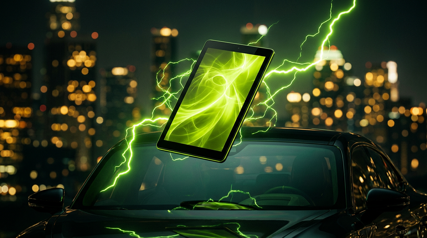 Offre du mois Freeglass : pare-brise remplacé = franchise offerte + tablette Lenovo IdeaTab offerte