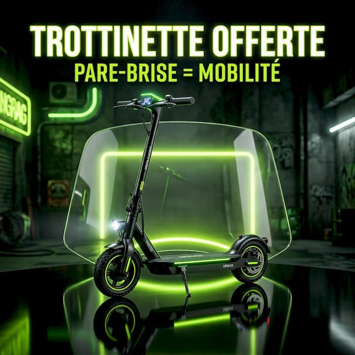 Trottinette électrique offerte à Rivery