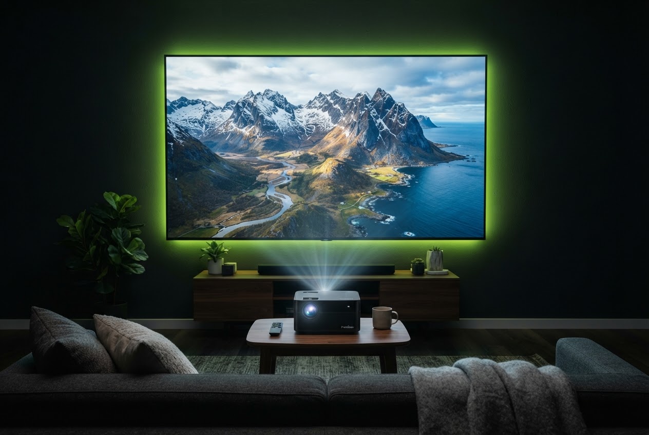 Vidéoprojecteur Full HD offert à Rivery pour tout remplacement de pare-brise - Offre du mois d'octobre 2026